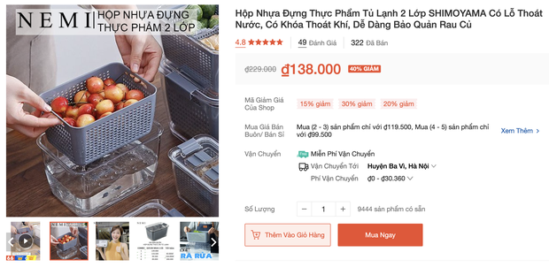 Nhiều loại màng bọc, hộp bảo quản thực phẩm đang sale siêu rẻ, chị em không mua thì phí lắm - Ảnh 11. Nhiều loại màng bọc, hộp bảo quản thực phẩm đang sale siêu rẻ, chị em không mua thì phí lắm - Ảnh 11.