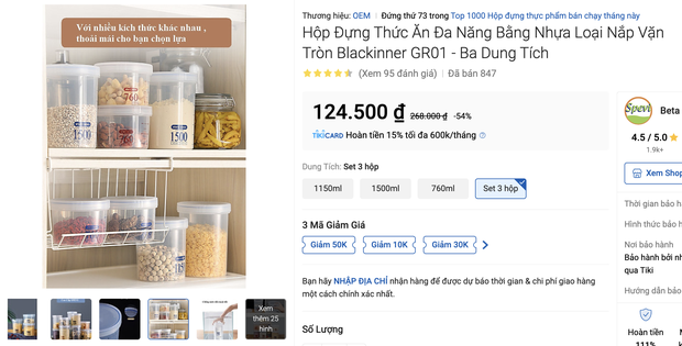 Nhiều loại màng bọc, hộp bảo quản thực phẩm đang sale siêu rẻ, chị em không mua thì phí lắm - Ảnh 15. Nhiều loại màng bọc, hộp bảo quản thực phẩm đang sale siêu rẻ, chị em không mua thì phí lắm - Ảnh 15.