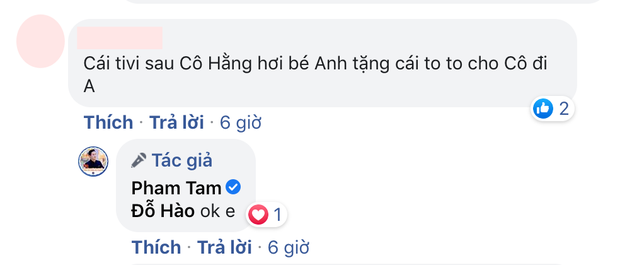 chủ toạ tập đoàn điện máy bán 3000 cái tivi sau livestream của triệu phú Phương Hằng được mọi người góp ý... nên tặng cô 1 chiếc! - Ảnh 3.