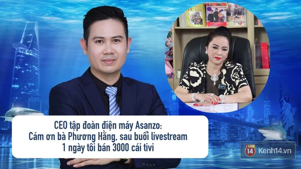 Chủ tịch tập đoàn điện máy: Cảm ơn Phương Hằng, bà livestream xong 1 ngày tôi bán được 3000 cái tivi - Ảnh 1. Chủ tịch tập đoàn điện máy: Cảm ơn Phương Hằng, bà livestream xong 1 ngày tôi bán được 3000 cái tivi - Ảnh 1.