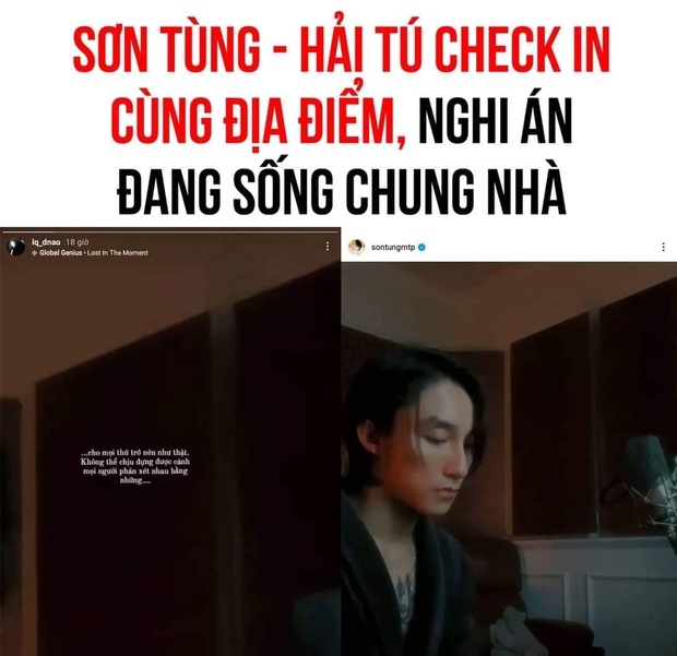 Cõi mạng dậy sóng vì nghi vấn Sơn Tùng và Hải Tú check-in cùng địa điểm, tiết lộ sống chung một nhà? - Ảnh 4. Cõi mạng dậy sóng vì nghi vấn Sơn Tùng và Hải Tú check-in cùng địa điểm, tiết lộ sống chung một nhà? - Ảnh 4.