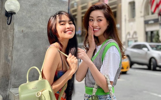 Cuối cùng thì 2 nàng Khánh Vân cũng tương tác với nhau nhưng có chút nhầm nhọt sang trồng trọt! - Ảnh 2. Cuối cùng thì 2 nàng Khánh Vân cũng tương tác với nhau nhưng có chút nhầm nhọt sang trồng trọt! - Ảnh 2.