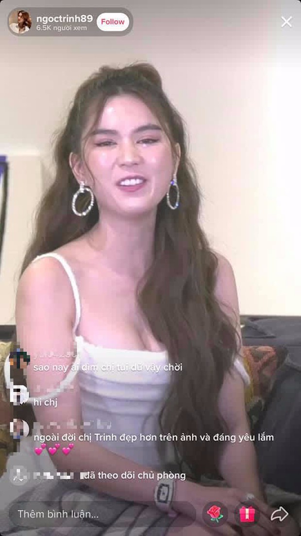 Ngọc Trinh dính lời nguyền cam thường: Mặt sưng vù, lộ rổ khuyết điểm trên livestream, khác 1 trời 1 vực ảnh sống ảo - Ảnh 3. Ngọc Trinh dính lời nguyền cam thường: Mặt sưng vù, lộ rổ khuyết điểm trên livestream, khác 1 trời 1 vực ảnh sống ảo - Ảnh 3.