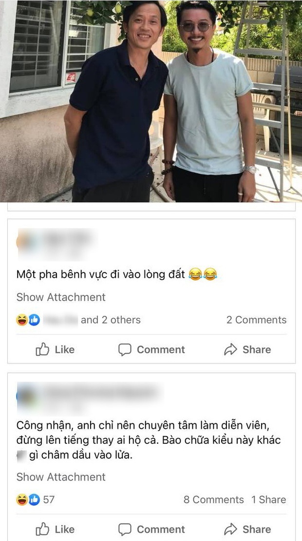 Sao Vbiz sau khi bênh vực NS Hoài Linh: Status của Cát Phượng, Nam Thư bay màu, Hứa Minh Đạt bị netizen dập tơi tả - Ảnh 8. Sao Vbiz sau khi bênh vực NS Hoài Linh: Status của Cát Phượng, Nam Thư bay màu, Hứa Minh Đạt bị netizen dập tơi tả - Ảnh 8.