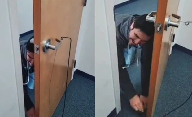 Ở một mình trong khách sạn thì có đàn ông lạ đột nhập, cô gái chỉ nói 1 câu liền tự cứu mình khỏi nguy hiểm khiến dân mạng thán phục - Ảnh 2.