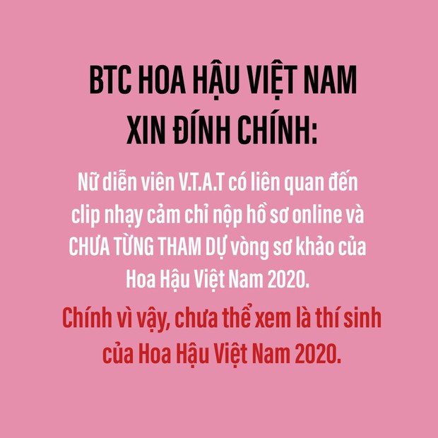 BTC Hoa hậu Việt Nam nhờ luật sư vào cuộc lên tiếng về nghi vấn cô gái nghi lộ clip sex từng tham gia cuộc thi năm 2020 - Ảnh 2.