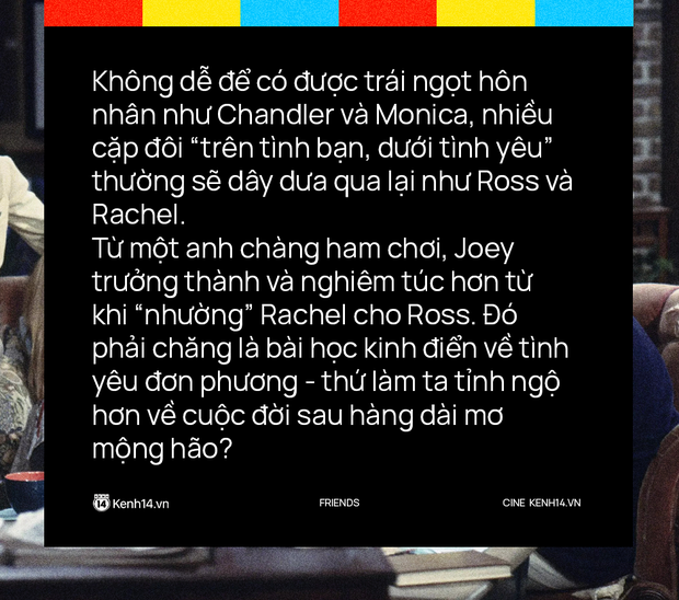 27 năm với Friends: Huyền thoại truyền hình thế giới và những bài học vỡ lòng về cuộc sống - Ảnh 3.