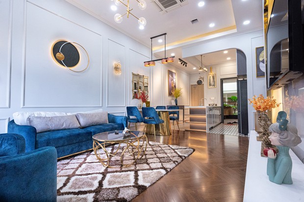 Mua chung cư 115m2, vợ chồng Đồng Nai chi thêm 700 triệu cải tạo lại, dành hẳn 1/3 diện tích để làm góc chill - Ảnh 1.