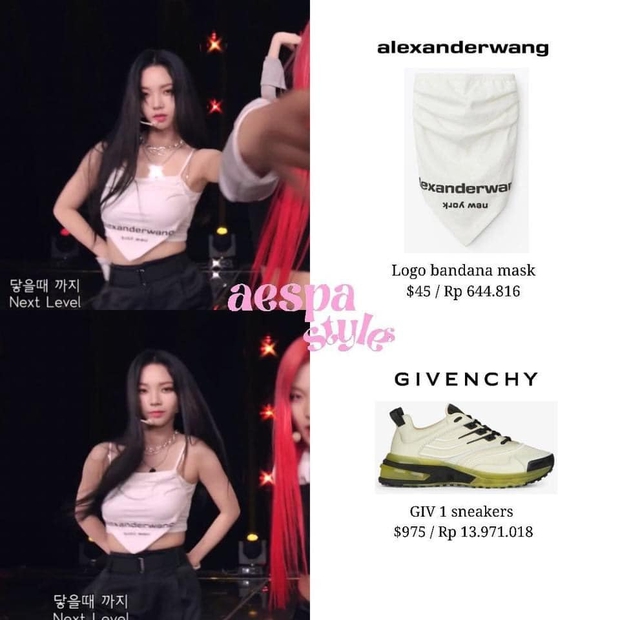 Stylist của aespa cắt khẩu trang thành áo quây cho Karina, nhưng sao nhìn cứ sai sai thế này? - Ảnh 3.