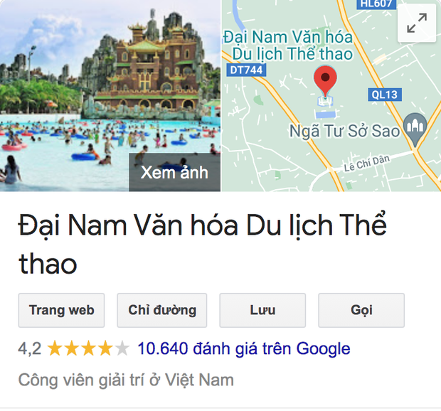 Hàng loạt đánh giá 1 sao về khu du lịch Đại Nam trên Google: Lý do thật sự là gì? - Ảnh 2. Hàng loạt đánh giá 1 sao về khu du lịch Đại Nam trên Google: Lý do thật sự là gì? - Ảnh 2.