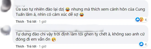 Cung Tuấn vừa hôn vừa bế bạn diễn gọn lỏn, fan nóng người sẵn phong luôn ông hoàng khóa môi thế hệ mới! - Ảnh 7. Cung Tuấn vừa hôn vừa bế bạn diễn gọn lỏn, fan nóng người sẵn phong luôn ông hoàng khóa môi thế hệ mới! - Ảnh 7.