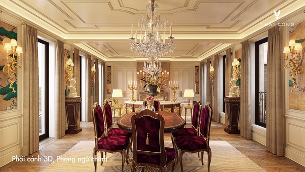 Thái Công tiếp tục vướng tranh cãi: Thiết kế biệt thự cồng kềnh đi mỏi chân, phòng tắm treo tận 8 đèn tường - Ảnh 6.