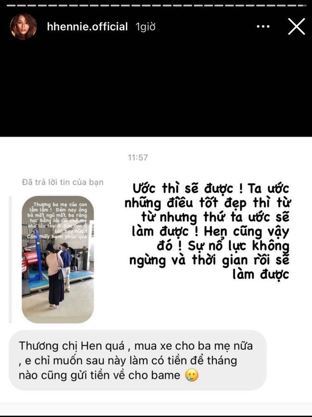 Nói là làm, nàng hậu bình dân nhất Vbiz HHen Niê tậu xế tặng bố mẹ để không thua thiệt với lối xóm bạn bè - Ảnh 5. Nói là làm, nàng hậu bình dân nhất Vbiz HHen Niê tậu xế tặng bố mẹ để không thua thiệt với lối xóm bạn bè - Ảnh 5.