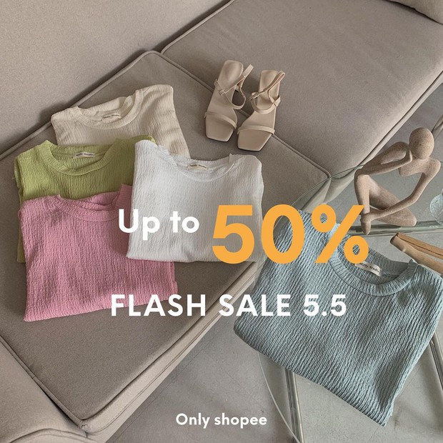 Loạt shop thời trang rần rần sale 5/5: Giảm đến 50%, chị em nhanh “chốt đơn” đồ hè xinh xẻo giá hời - Ảnh 5. Loạt shop thời trang rần rần sale 5/5: Giảm đến 50%, chị em nhanh “chốt đơn” đồ hè xinh xẻo giá hời - Ảnh 5.