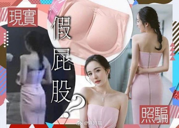 Ảnh hậu trường tố body thật của Dương Mịch: Vòng 1 khủng nhưng vòng 3 lép kẹp, phải dùng quần độn mông - Ảnh 8. Ảnh hậu trường tố body thật của Dương Mịch: Vòng 1 khủng nhưng vòng 3 lép kẹp, phải dùng quần độn mông - Ảnh 8.