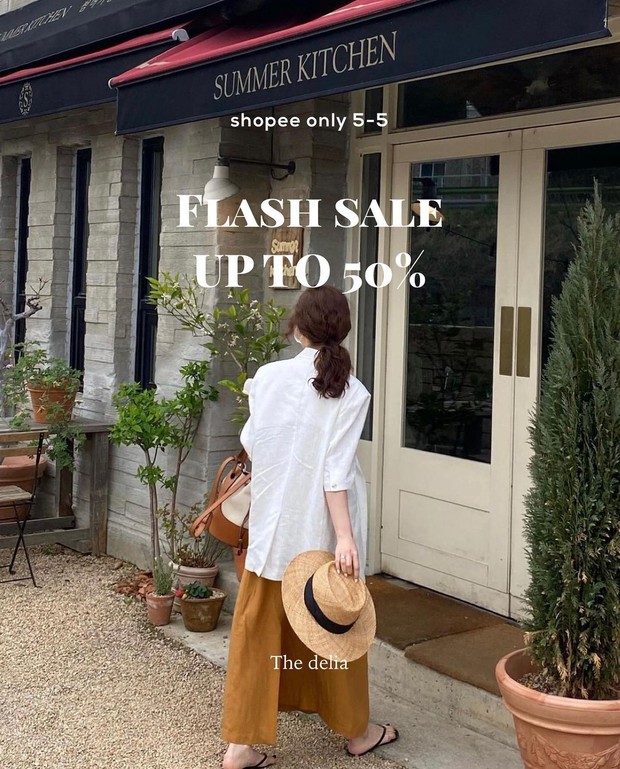Loạt shop thời trang rần rần sale 5/5: Giảm đến 50%, chị em nhanh “chốt đơn” đồ hè xinh xẻo giá hời - Ảnh 1. Loạt shop thời trang rần rần sale 5/5: Giảm đến 50%, chị em nhanh “chốt đơn” đồ hè xinh xẻo giá hời - Ảnh 1.