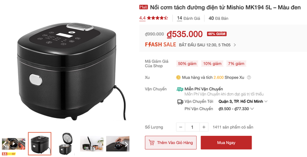5/5 là phải săn sale đồ điện gia dụng: Nhiều món giảm sâu 50%, mua về chồng khen tấm tắc - Ảnh 3. 5/5 là phải săn sale đồ điện gia dụng: Nhiều món giảm sâu 50%, mua về chồng khen tấm tắc - Ảnh 3.