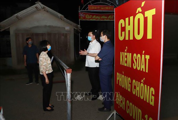 Vĩnh Phúc cách ly thôn Tiền Phong phòng, chống dịch COVID-19 - Ảnh 4. Vĩnh Phúc cách ly thôn Tiền Phong phòng, chống dịch COVID-19 - Ảnh 4.