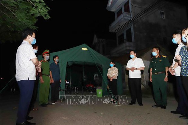 Vĩnh Phúc cách ly thôn Tiền Phong phòng, chống dịch COVID-19 - Ảnh 5. Vĩnh Phúc cách ly thôn Tiền Phong phòng, chống dịch COVID-19 - Ảnh 5.