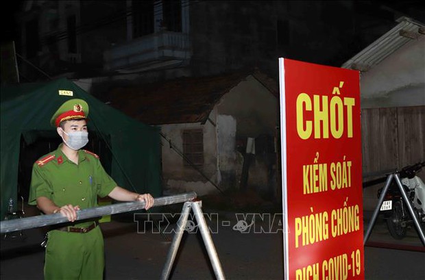 Vĩnh Phúc cách ly thôn Tiền Phong phòng, chống dịch COVID-19 - Ảnh 1.