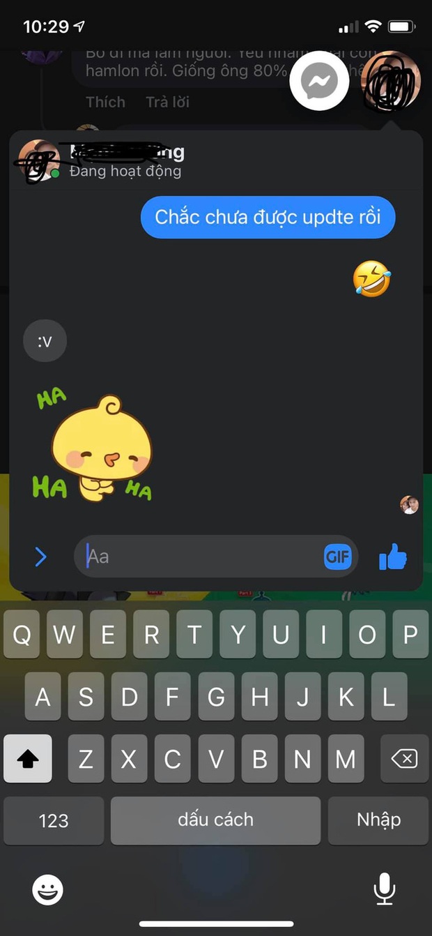Messenger trên iPhone cập nhật bong bóng chat, người khen không thấy, người chê thì nhiều vô kể! - Ảnh 1.