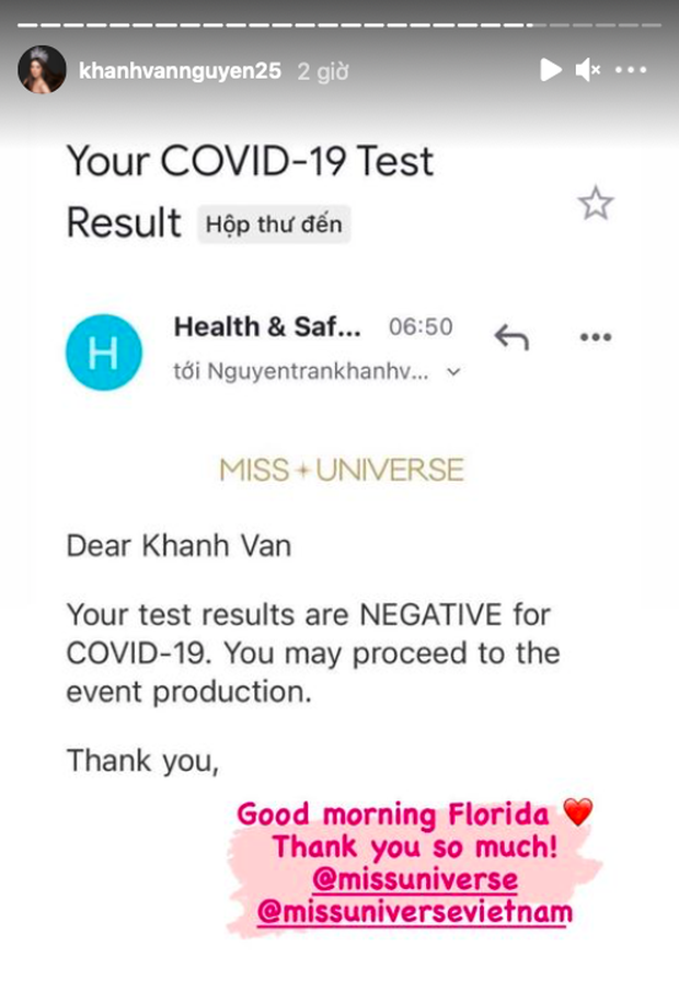 Khánh Vân đã test Covid-19, tiết lộ ký hiệu đặc biệt và cách các nàng hậu ôm nhau tại Miss Universe 2020 - Ảnh 5.