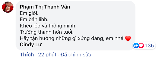 Cindy Lư xác nhận yêu Đạt G, Ốc Thanh Vân liền nhắn nhủ: Hãy tận hưởng những gì xứng đáng, em nhé! - Ảnh 3.