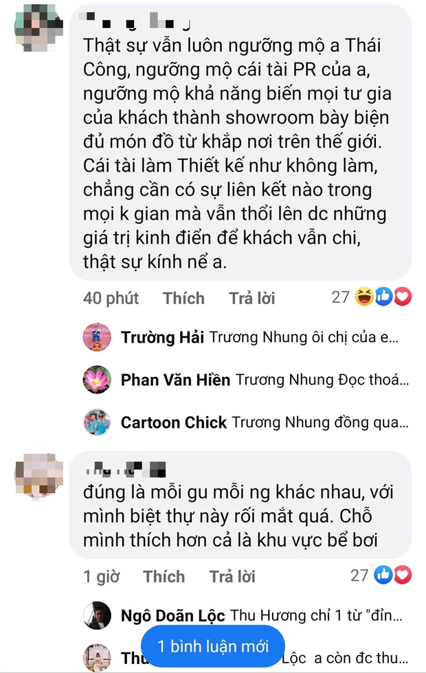 Biệt thự của Thái Công bị nhận xét là rối mắt, trông giống showroom đồ nội thất, không xứng với danh tiếng - Ảnh 11.