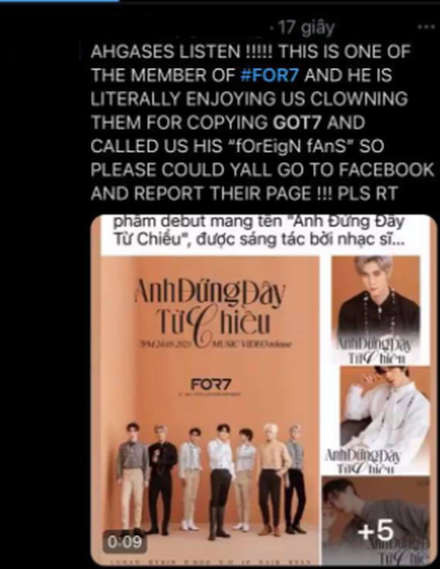 Fan Kpop quốc tế phẫn nộ khi boygroup Việt đạo nhái concept GOT7, poster debut giống y chang! - Ảnh 7.