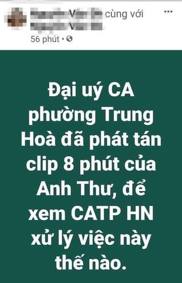 Vụ nữ diễn viên Về nhà đi con lộ clip sex: Công an vào cuộc xác minh người tung tin sai sự thật - Ảnh 1. Vụ nữ diễn viên Về nhà đi con lộ clip sex: Công an vào cuộc xác minh người tung tin sai sự thật - Ảnh 1.
