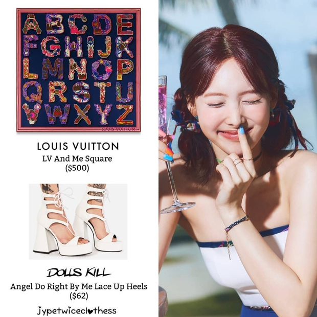 Stylist của TWICE cắt nát khăn Hermès nghìn đô để chế đồ cho idol, kết quả ra sao? - Ảnh 6. Stylist của TWICE cắt nát khăn Hermès nghìn đô để chế đồ cho idol, kết quả ra sao? - Ảnh 6.