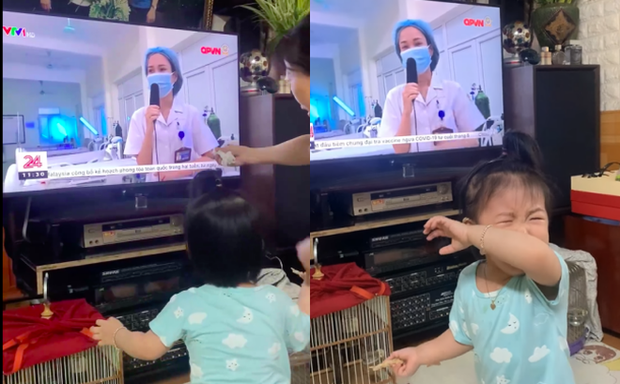 Đoạn clip em bé khóc nức nở khi thấy mẹ trong tivi được truyền hình Hàn Quốc phát sóng, lay động hàng triệu người xem xứ Hàn - Ảnh 2.