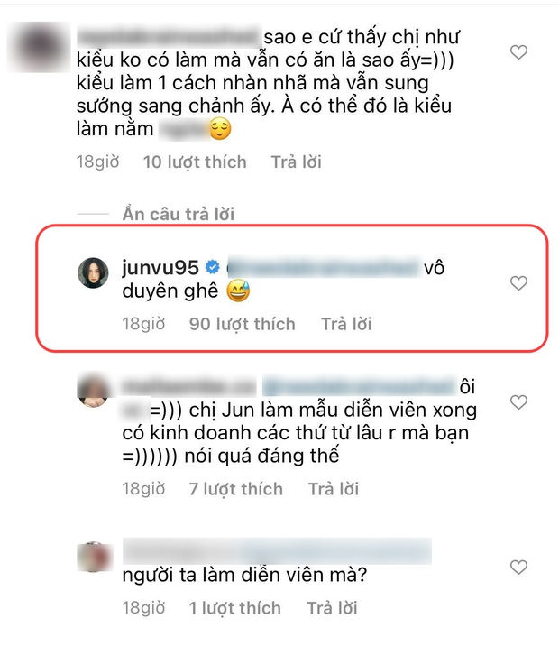 Jun Vũ phản ứng khi bị mỉa mai “không làm vẫn có ăn” và đặt điều đang làm nghề nhạy cảm? - Ảnh 3. Jun Vũ phản ứng khi bị mỉa mai “không làm vẫn có ăn” và đặt điều đang làm nghề nhạy cảm? - Ảnh 3.