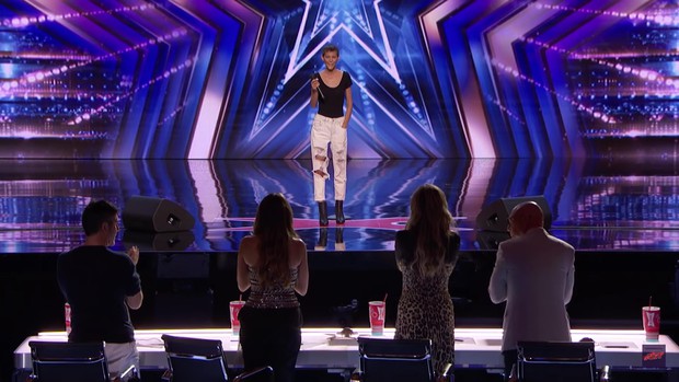 The cancer-stricken girl made the Americas Got Talent judge shed tears and immediately gave her the golden button!  - Photo 2.