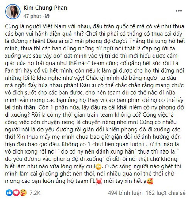 Cùng bạn trai tuyển thủ đi qua giông bão drama, các nóc nhà thể hiện được những gì? - Ảnh 3. Cùng bạn trai tuyển thủ đi qua giông bão drama, các nóc nhà thể hiện được những gì? - Ảnh 3.