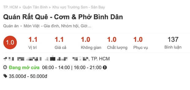 Quán phở của NS Đức Hải bị bão đánh giá 1 sao vì drama phát ngôn thô tục, điểm kinh doanh khác trùng tên cũng bị vạ lây? - Ảnh 2. Quán phở của NS Đức Hải bị bão đánh giá 1 sao vì drama phát ngôn thô tục, điểm kinh doanh khác trùng tên cũng bị vạ lây? - Ảnh 2.