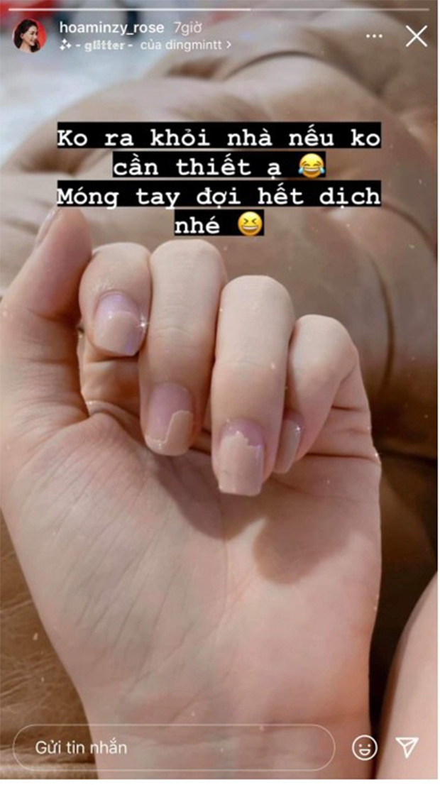 Thiếu vắng tiệm nail, salon tóc, sao Việt đành phải tự xử và kết quả thì buồn điên lên - Ảnh 4. Thiếu vắng tiệm nail, salon tóc, sao Việt đành phải tự xử và kết quả thì buồn điên lên - Ảnh 4.