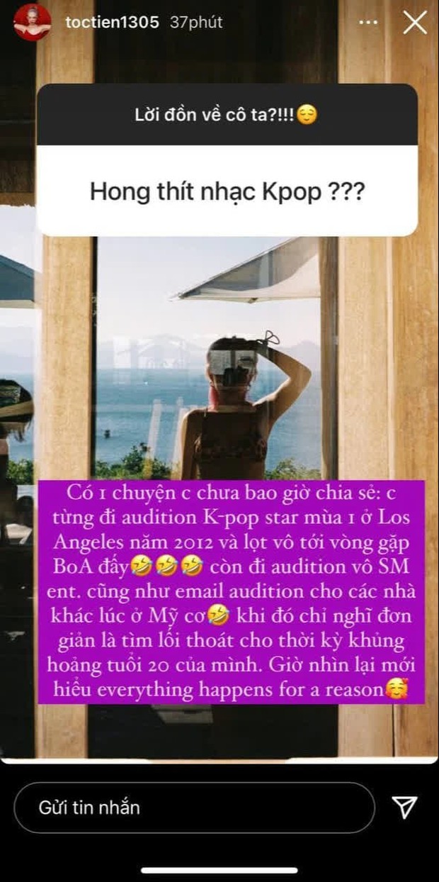 Nữ ca sĩ Vpop nổi tiếng tiết lộ từng thi Kpop Star ở Mỹ lọt vào vòng gặp BoA, nộp đơn casting vào SM mà lại bị đồn không thích nhạc Hàn! - Ảnh 1. Nữ ca sĩ Vpop nổi tiếng tiết lộ từng thi Kpop Star ở Mỹ lọt vào vòng gặp BoA, nộp đơn casting vào SM mà lại bị đồn không thích nhạc Hàn! - Ảnh 1.