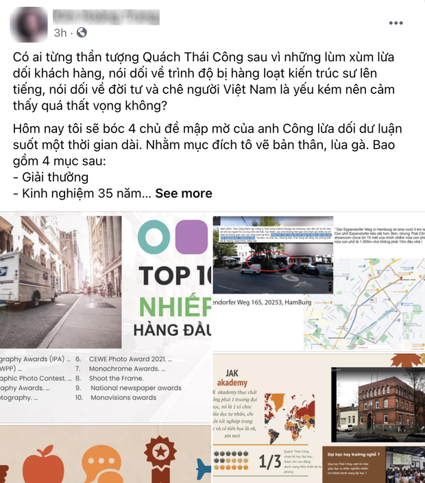 Xôn xao bài đăng bóc phốt NTK Thái Công: Mới 48 tuổi mà “nổ” có 35 năm kinh nghiệm, showroom ở Đức bé tí chứ không to cả con phố như vẫn khoe? - Ảnh 2. Xôn xao bài đăng bóc phốt NTK Thái Công: Mới 48 tuổi mà “nổ” có 35 năm kinh nghiệm, showroom ở Đức bé tí chứ không to cả con phố như vẫn khoe? - Ảnh 2.