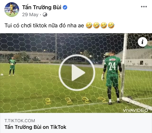 Vựa muối mới của ĐT Việt Nam gọi tên ông chú thủ môn Tấn Trường: Vừa lầy vừa hài mà còn là chuyên gia MXH - Ảnh 13.