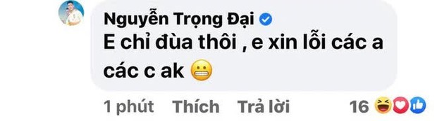 Bình luận trêu Văn Toàn vấp cỏ mà ngã được Penalty, Trọng Đại bị dân mạng chỉ trích phải lên tiếng xin lỗi - Ảnh 7.
