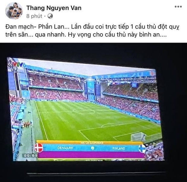 Dân mạng Việt đi từ bàng hoàng đến vỡ oà khi chứng kiến cầu thủ số 1 Đan Mạch đột quỵ ngay trên sân đấu Euro - Ảnh 6.