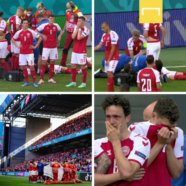 Sốc: Ngôi sao tuyển Đan Mạch đổ gục ngay trên sân đấu Euro, cả khán đài chết lặng, chìm trong nước mắt - Ảnh 4.