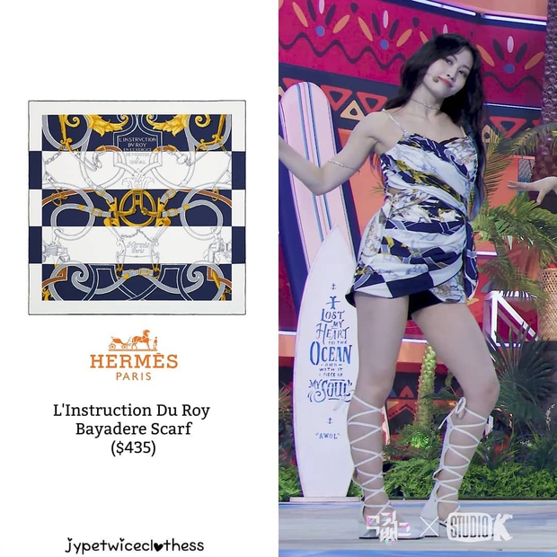 Tưởng TWICE diện outfit bình thường, ai dè là cả một gia tài lên tới hàng trăm triệu đồng đây! - Ảnh 4. Tưởng TWICE diện outfit bình thường, ai dè là cả một gia tài lên tới hàng trăm triệu đồng đây! - Ảnh 4.