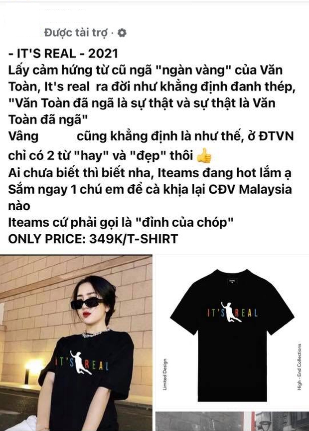 Chủ tịch Văn Toàn bị làm giả áo in hình cú ngã thần thánh, hàng pha ke hét giá còn cao hơn cả đồ thật - Ảnh 5. Chủ tịch Văn Toàn bị làm giả áo in hình cú ngã thần thánh, hàng pha ke hét giá còn cao hơn cả đồ thật - Ảnh 5.