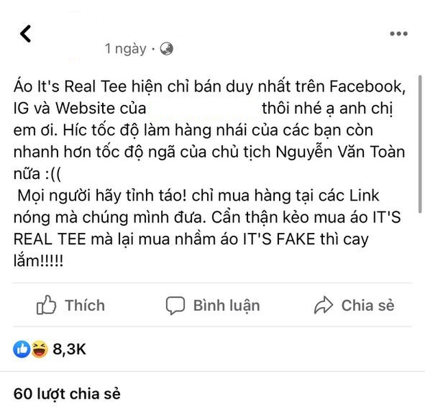 Chủ tịch Văn Toàn bị làm giả áo in hình cú ngã thần thánh, hàng pha ke hét giá còn cao hơn cả đồ thật - Ảnh 3. Chủ tịch Văn Toàn bị làm giả áo in hình cú ngã thần thánh, hàng pha ke hét giá còn cao hơn cả đồ thật - Ảnh 3.