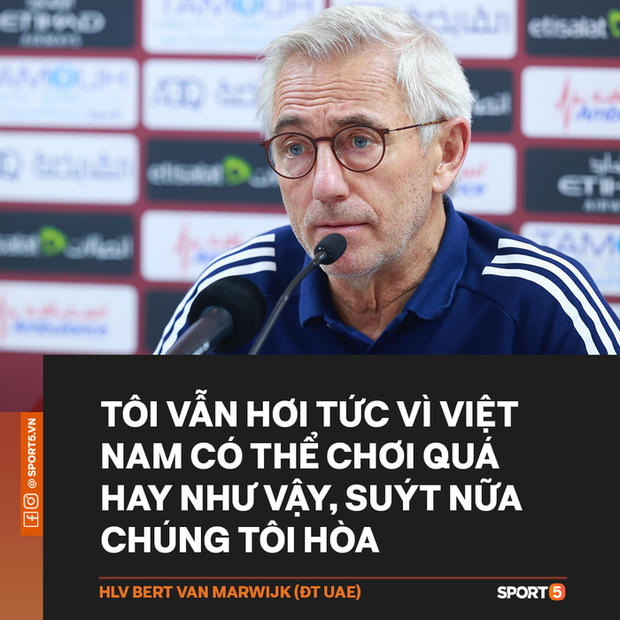 HLV tuyển UAE: Tôi hơi tức vì Việt Nam chơi quá hay, suýt nữa chúng tôi bị cầm hòa - Ảnh 1.