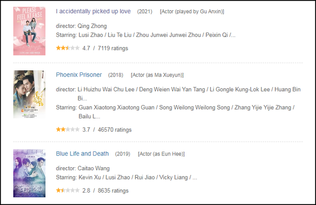 Phim flop của Triệu Lộ Tư đã mở điểm lặng lẽ, thấp đến xấu hổ nhưng vẫn vượt qua hai rác phẩm khác? - Ảnh 4. Phim flop của Triệu Lộ Tư đã mở điểm lặng lẽ, thấp đến xấu hổ nhưng vẫn vượt qua hai rác phẩm khác? - Ảnh 4.