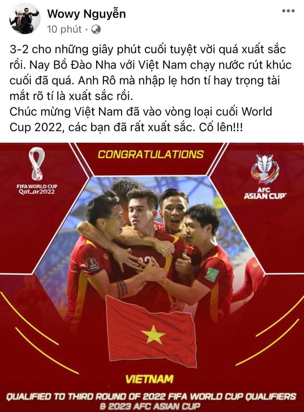 2h sáng dàn sao Việt vẫn xem đến phút cuối, vỡ oà vì kết quả của tuyển Việt Nam: Chúng ta thua 1 trận đấu nhưng làm nên lịch sử! - Ảnh 19.