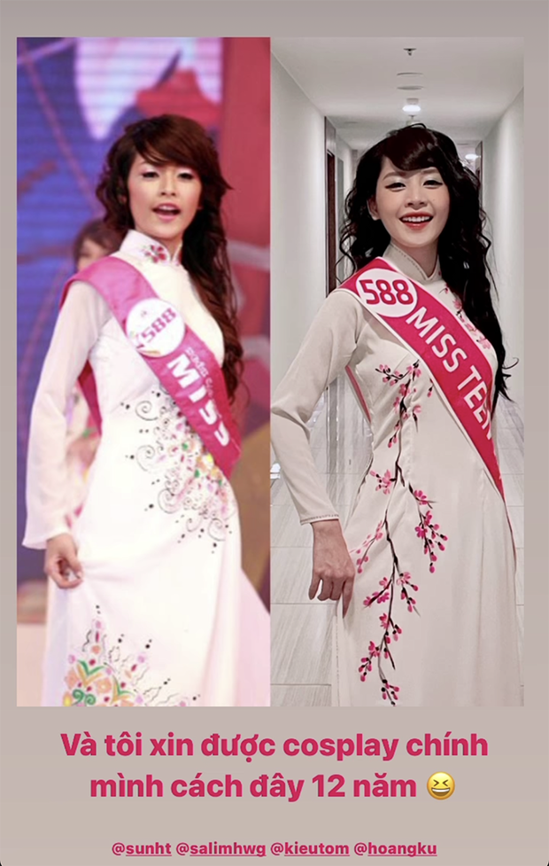 Tự cosplay chính mình 12 năm trước, Chi Pu chứng minh luôn: Con gái đẹp hơn là nhờ son phấn! - Ảnh 2. Tự cosplay chính mình 12 năm trước, Chi Pu chứng minh luôn: Con gái đẹp hơn là nhờ son phấn! - Ảnh 2.